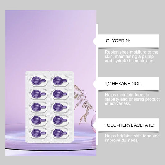 TikTok Best Seller – Moxirea Brightening & Hydrating Facial Serum Capsules