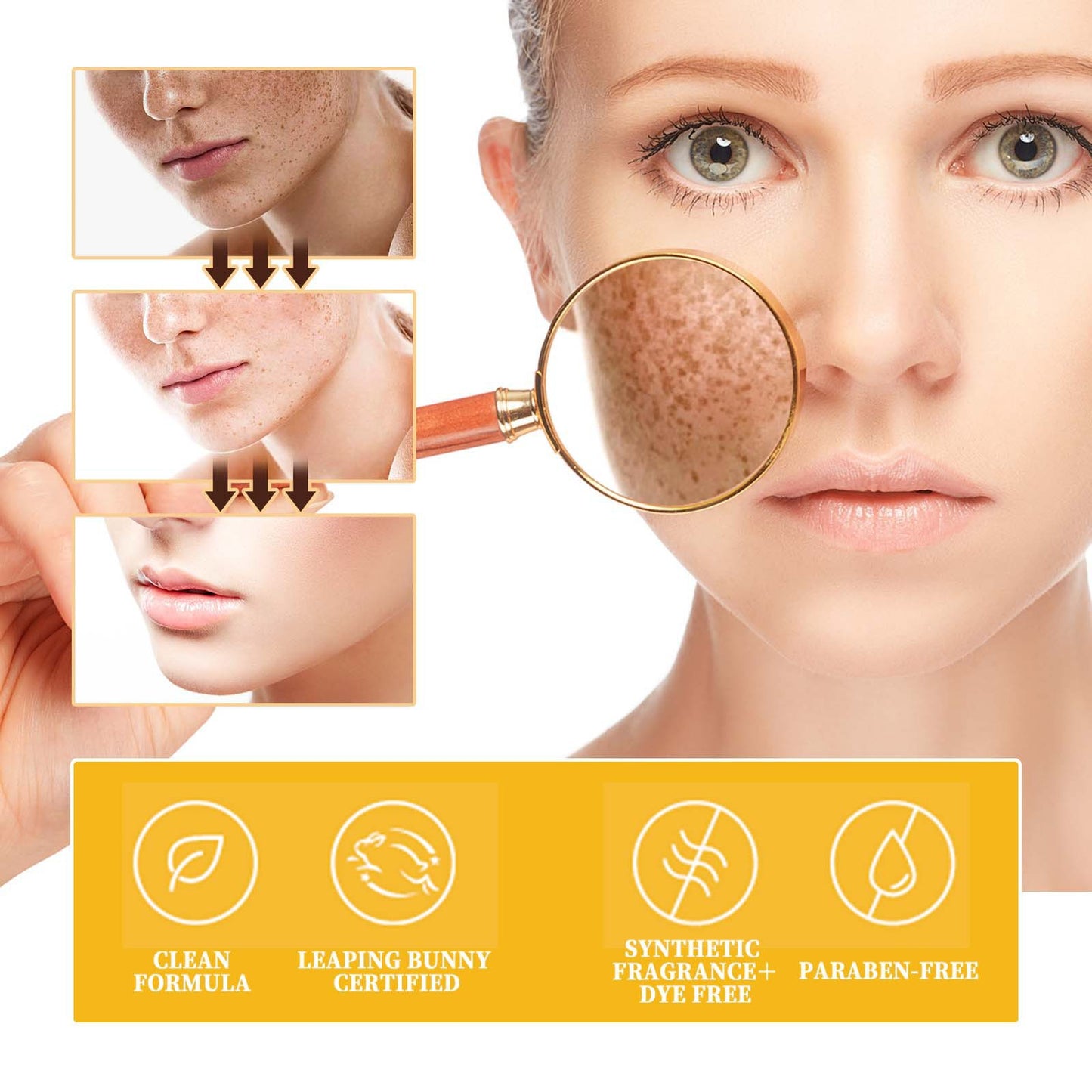 TikTok Hot-Selling HOYGI Face Serum for Dark Spots – Gentle Brightening & Hydrating Facial Essence