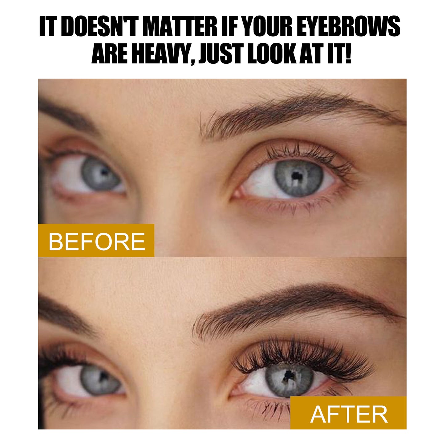 EELHOE Walnut Brown Brow Tint Gel – Waterproof, Smudge-Proof & Long-Lasting Natural Wild Brows