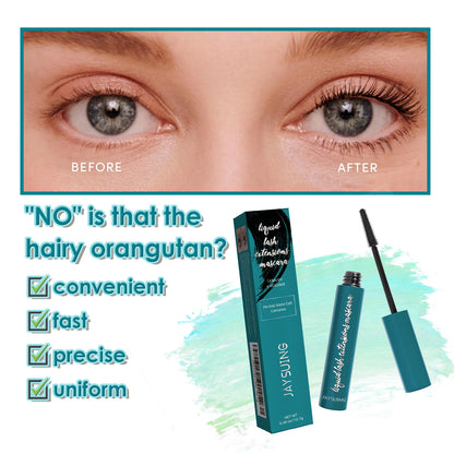 Jaysuing Lengthening & Volumizing Black Mascara – Long-Lasting, Smudge-Proof Curl & Definition