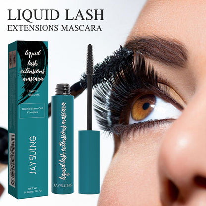 Jaysuing Lengthening & Volumizing Black Mascara – Long-Lasting, Smudge-Proof Curl & Definition