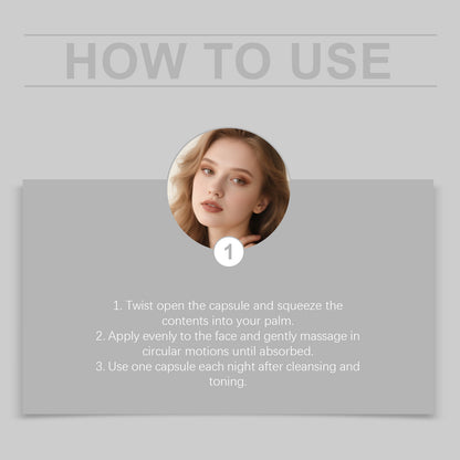 TikTok Best Seller – Moxirea Brightening & Hydrating Facial Serum Capsules