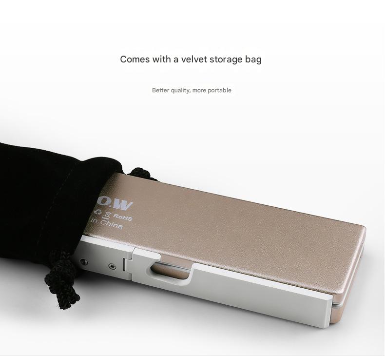 TikTok Hot Sale | BOW Foldable Bluetooth Keyboard – Portable Universal Keyboard for iPad, Android, Xiaomi & Smartphones