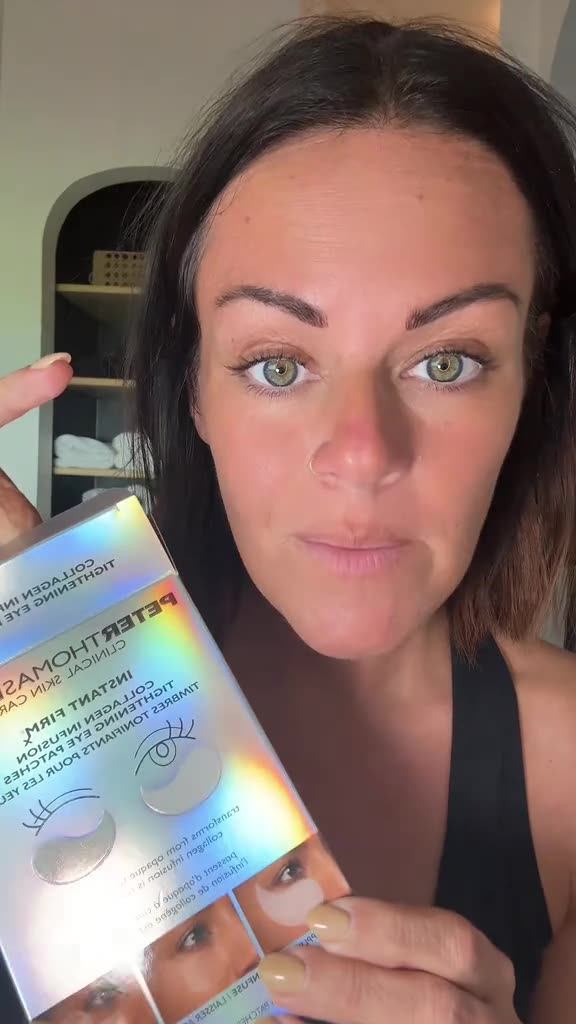 TikTok Best Seller Collagen Brightening & Firming Eye Patches with Niacinamide & Hyaluronic Acid