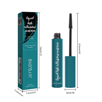 Jaysuing Lengthening & Volumizing Black Mascara – Long-Lasting, Smudge-Proof Curl & Definition