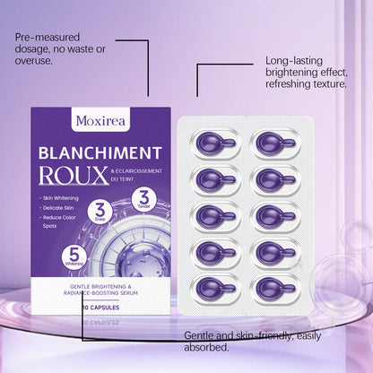 TikTok Best Seller – Moxirea Brightening & Hydrating Facial Serum Capsules