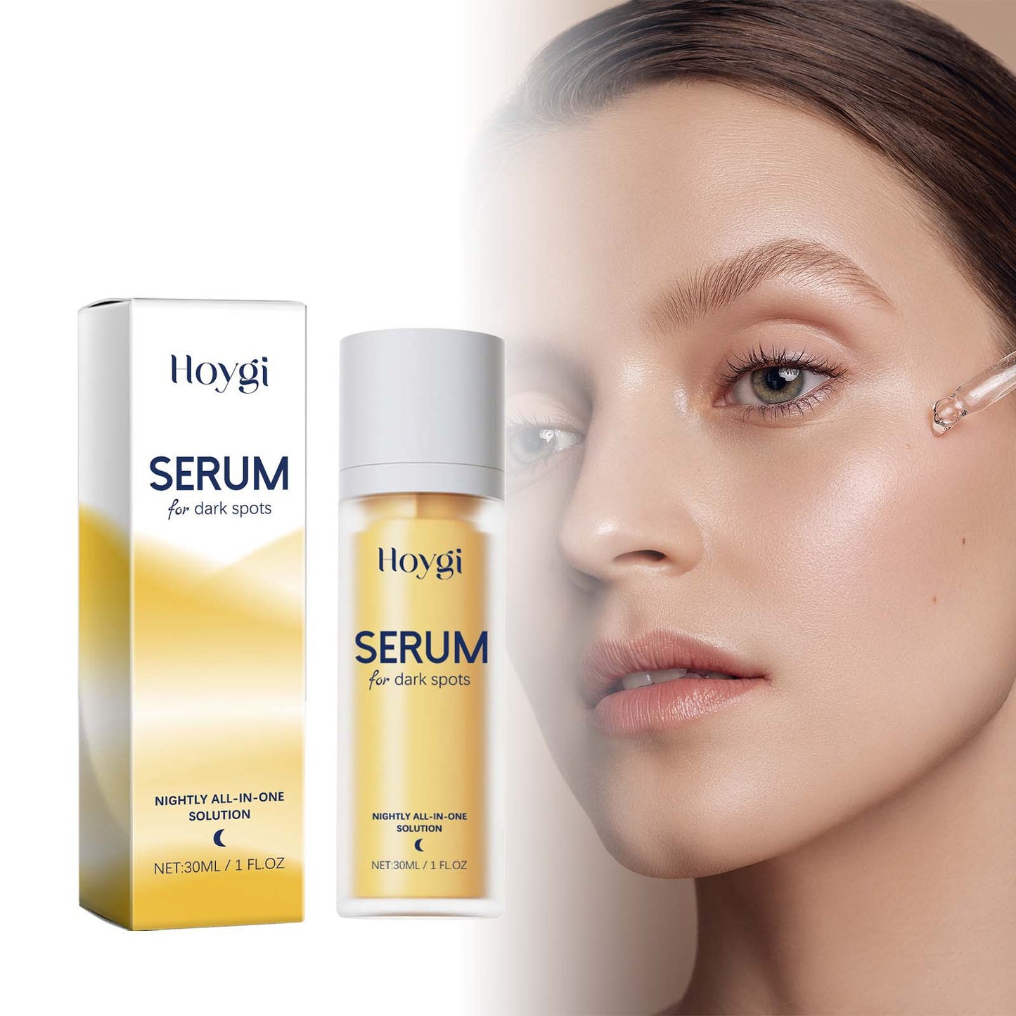 TikTok Hot-Selling HOYGI Face Serum for Dark Spots – Gentle Brightening & Hydrating Facial Essence