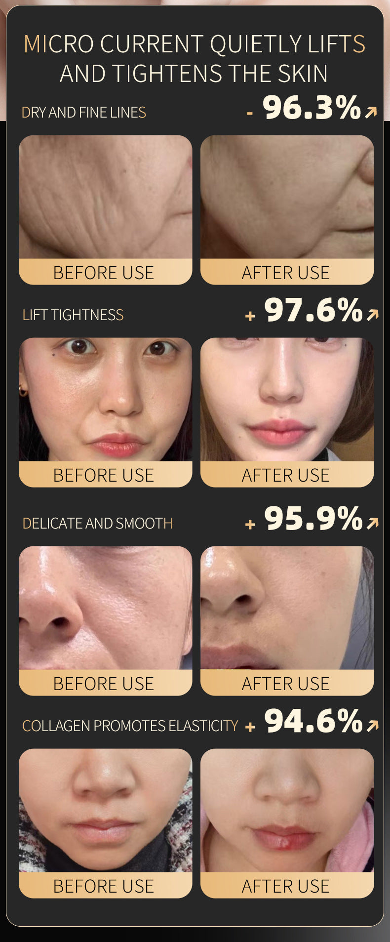 TikTok Hot Sell | AI Smart Microcurrent Collagen Face Mask – Deep Hydration, Firming & Anti-Wrinkle Skin Care