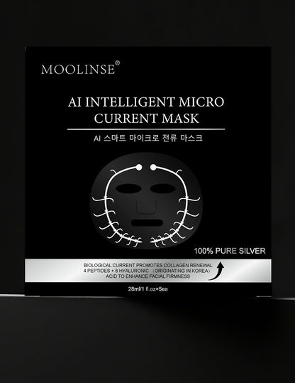 TikTok Hot Sell | AI Smart Microcurrent Collagen Face Mask – Deep Hydration, Firming & Anti-Wrinkle Skin Care