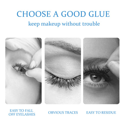 EELHOE Eyelash Glue – Gentle, Quick-Dry, Long-Lasting & Easy Removal Lash Adhesive