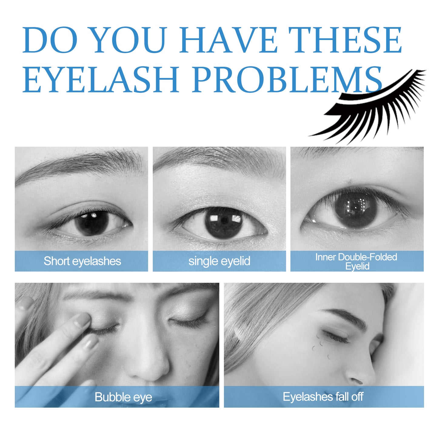 EELHOE Eyelash Glue – Gentle, Quick-Dry, Long-Lasting & Easy Removal Lash Adhesive