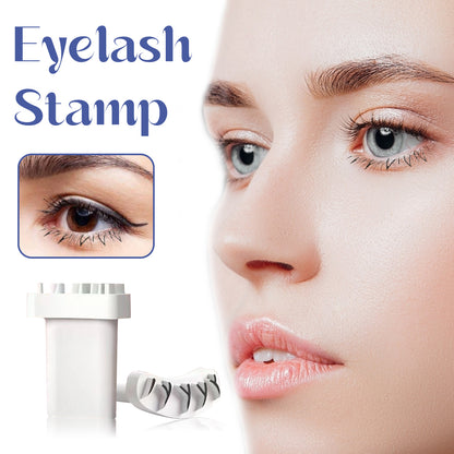EELHOE DIY Eyelash Stamp – Silicone Lash Stamp Tool, Reusable, Waterproof & Smudge-Proof for Effortless Eye Makeup