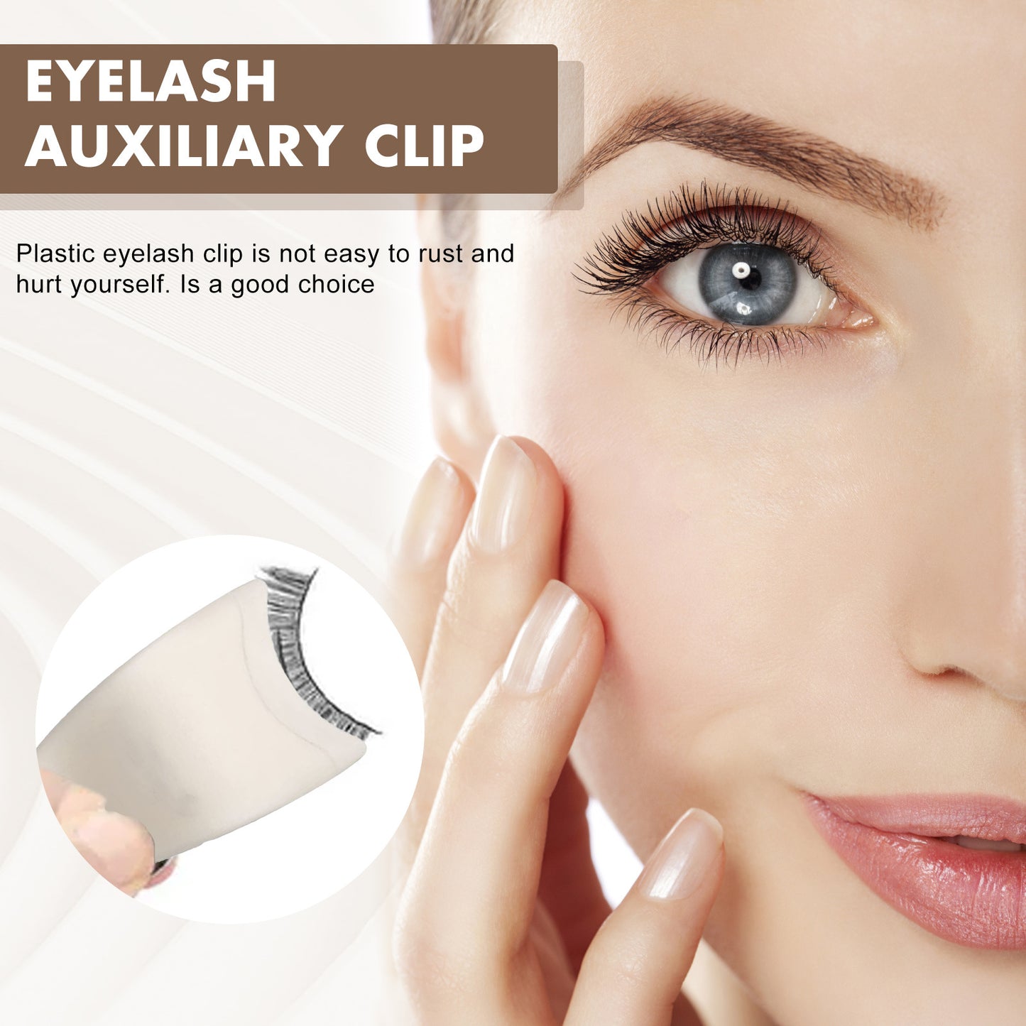 EELHOE Eyelash Applicator Tool – Safe, Beginner-Friendly False Lash Helper for Precise & Effortless Application