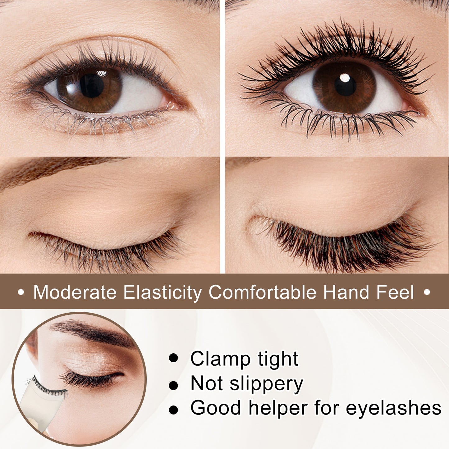 EELHOE Eyelash Applicator Tool – Safe, Beginner-Friendly False Lash Helper for Precise & Effortless Application