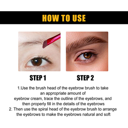 EELHOE Walnut Brown Brow Tint Gel – Waterproof, Smudge-Proof & Long-Lasting Natural Wild Brows